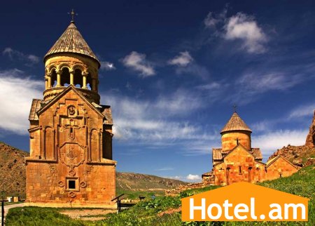 Temples of Armenia in the mountains